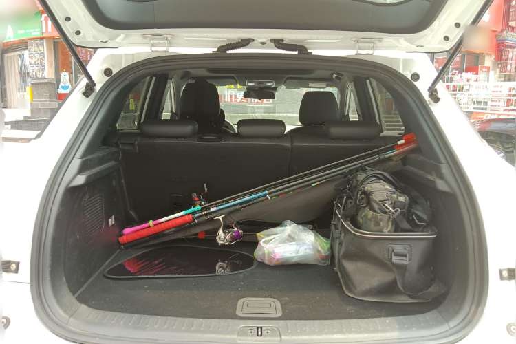 Used Dongfeng Fengon E3 2019 EVR Extended-Range Luxury Model Trunk