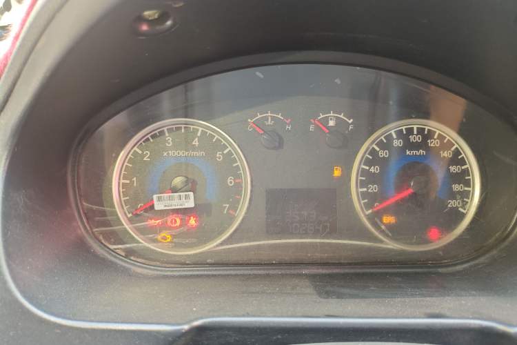 Used Dongfeng Fengon 2013 1.3L Manual Deluxe Edition DK13-08 Odometer Close Up