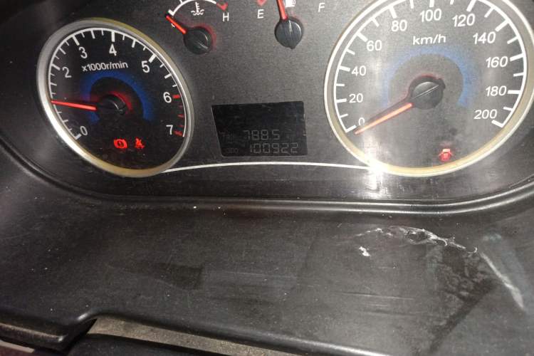 Used Dongfeng Fengon 2013 1.3L Manual Deluxe Edition DK13-08 Odometer Close Up