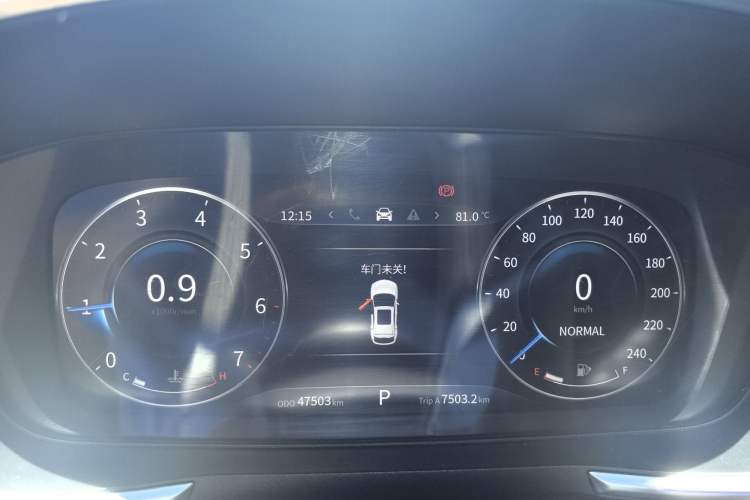 Used Dongfeng Fengon ix5 2019 280TGDI CVT Smart Version China V Standard Odometer Close Up