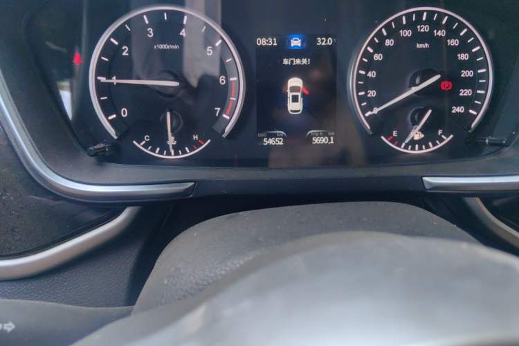 Used Dongfeng Fengon ix5 2019 220T Manual ZhiShang Version China VI Standard Odometer Close Up