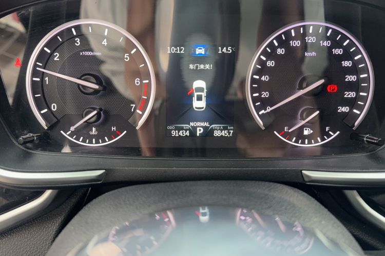 Used Dongfeng Fengon ix5 2019 220T CVT ZhiShang Version China VI Standard Odometer Close Up