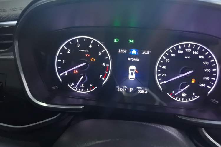 Used Dongfeng Fengon ix5 2019 220T CVT ZhiShang Trim China V Standard Odometer Close Up