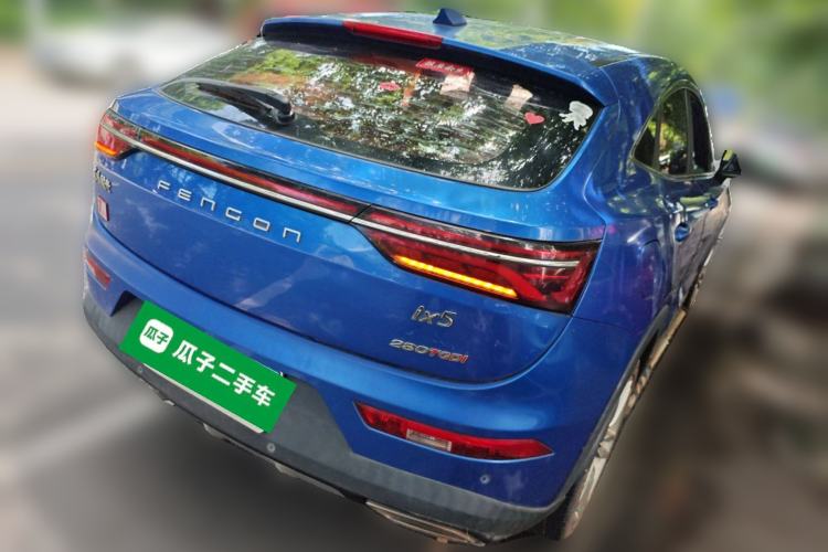 Used Dongfeng Fengon ix5 2019 280TGDI CVT Smart Version China V Standard Rear Right 45 Deg
