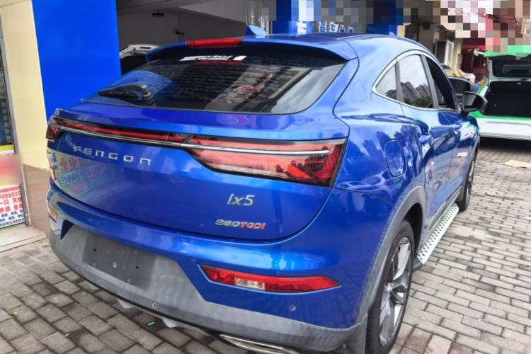 Used Dongfeng Fengon ix5 2019 280TGDI CVT ZhiZun Trim China V Emission Standard Rear Right 45 Deg