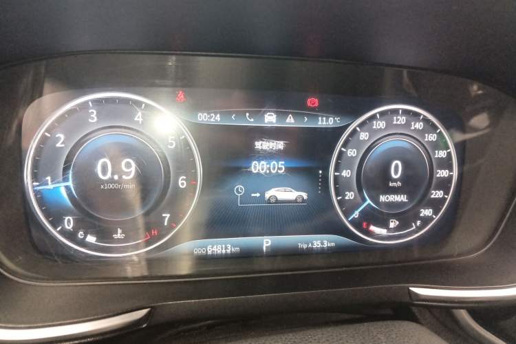Used Dongfeng Fengon ix5 2019 280TGDI CVT ZhiZun Trim China V Emission Standard Instrument Cluster