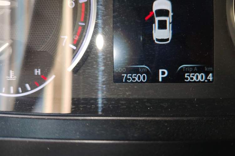 Used Dongfeng Fengon ix5 2019 220T CVT Zhiyue Trim China V Emission Standard Odometer Close Up