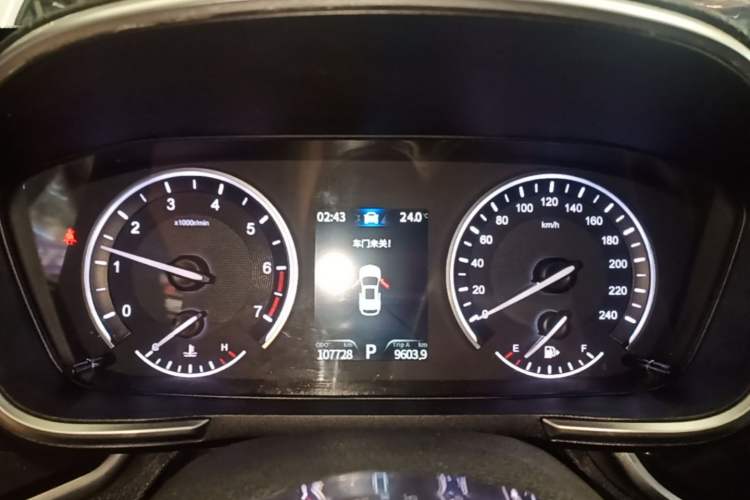 Used Dongfeng Fengon ix5 2019 220T CVT ZhiShang Trim China V Standard Instrument Cluster