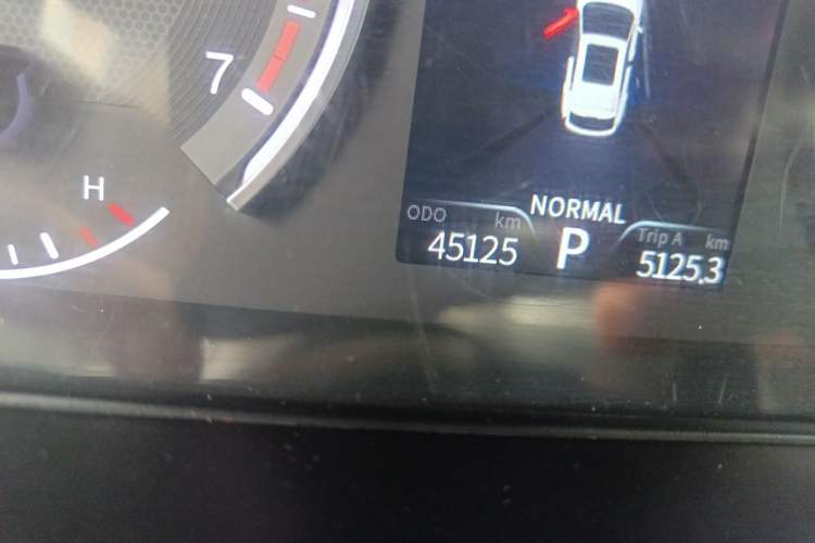 Used Dongfeng Fengon ix5 2019 220T CVT ZhiShang Version China VI Standard Odometer Close Up
