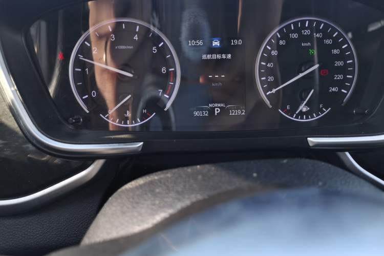 Used Dongfeng Fengon ix5 2019 220T CVT ZhiShang Version China VI Standard Odometer Close Up