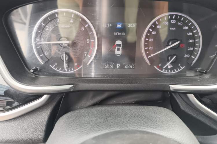 Used Dongfeng Fengon ix5 2019 220T CVT Zhiyue Trim China V Emission Standard Odometer Close Up