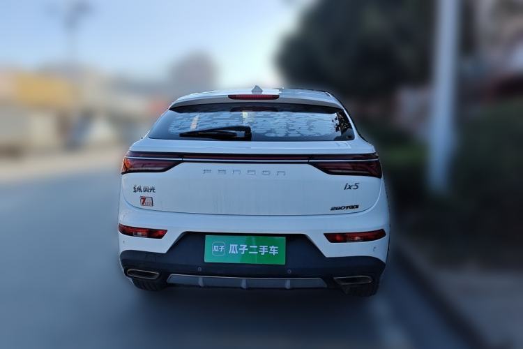Used Dongfeng Fengon ix5 2019 280TGDI CVT ZhiZun Trim China V Emission Standard Rear