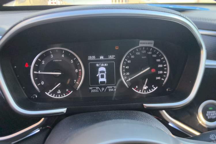 Used Dongfeng Fengon ix5 2021 1.5T CVT Urban Dynamic Edition Instrument Cluster