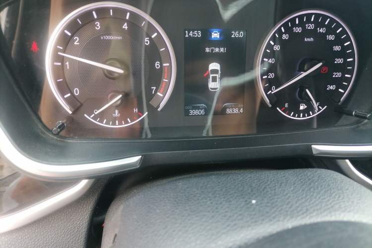 Used Dongfeng Fengon ix5 2021 1.5T Manual Urban Dynamic Edition Odometer Close Up