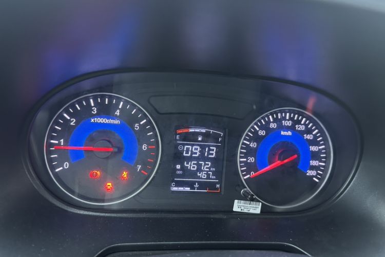 Used Dongfeng Fengon ix5 2021 1.5T Manual Urban Dynamic Edition Odometer Close Up