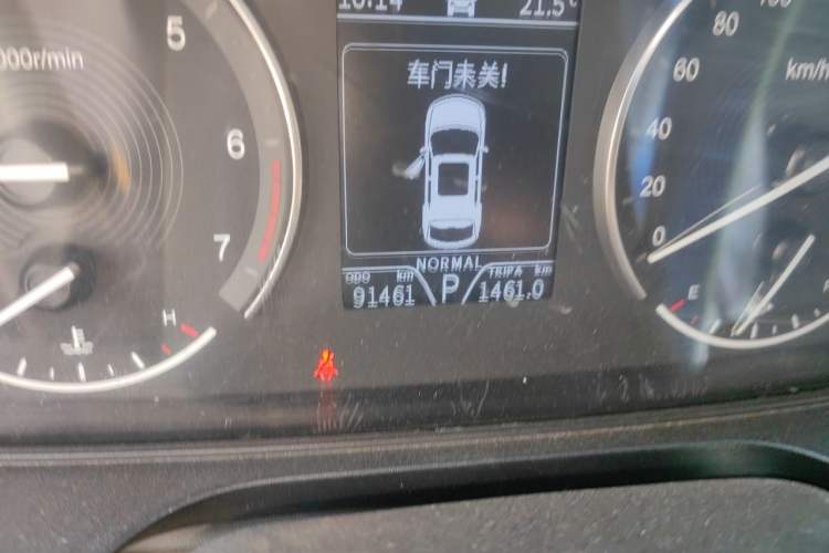 Used Dongfeng Fengon ix7 2020 2.0 TGDI Automatic Two-Wheel Drive Urban Luxury Edition Odometer Close Up