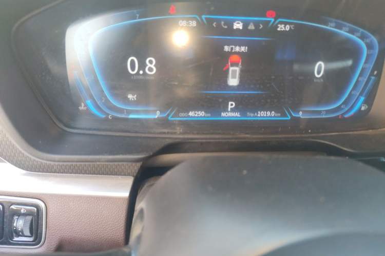 Used Dongfeng Fengon ix7 2020 2.0 TGDI Automatic All-Wheel-Drive ZhenTu Edition Odometer Close Up