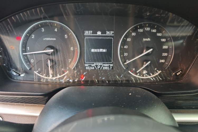 Used Dongfeng Fengon ix7 2020 2.0 TGDI Automatic Two-Wheel Drive Urban Luxury Edition Odometer Close Up