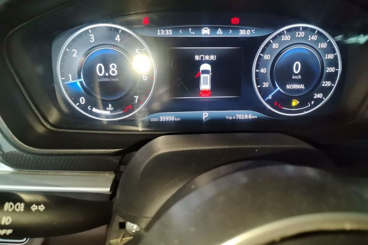 Used Dongfeng Fengon ix7 2020 2.0 TGDI Automatic All-Wheel-Drive ZhenTu Edition Odometer Close Up