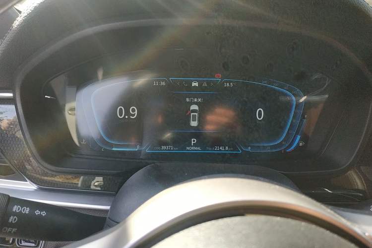 Used Dongfeng Fengon ix7 2020 2.0 TGDI Automatic All-Wheel Drive Comfort Edition Odometer Close Up