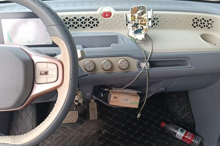 Used Dongfeng Fengon MINIEV 2022 Shishi Style Luxury Version Audio And AC Panel