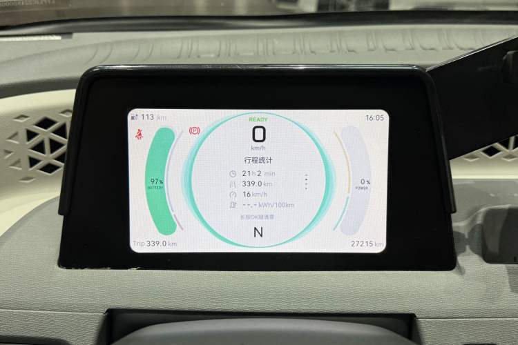 Used Dongfeng Fengon MINIEV 2022 Simple Style Comfort Version Odometer Close Up