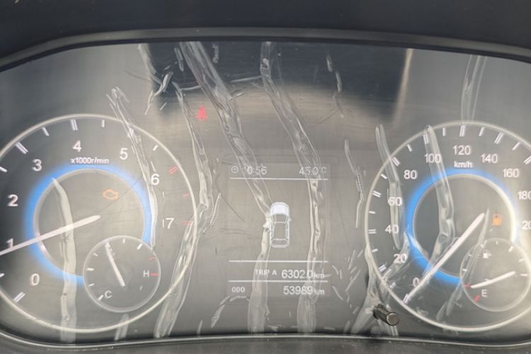 Used Dongfeng Fengon S560 2018 1.8L Manual Urban Model 7 Seats Odometer Close Up
