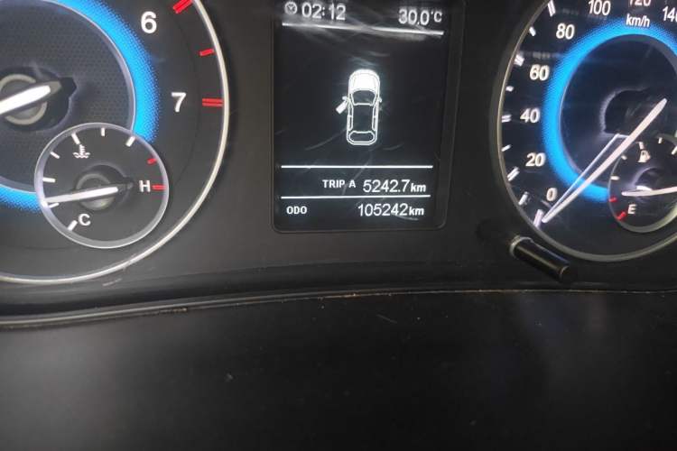Used Dongfeng Fengon S560 2018 1.8L Manual Comfort 7-Seater Odometer Close Up