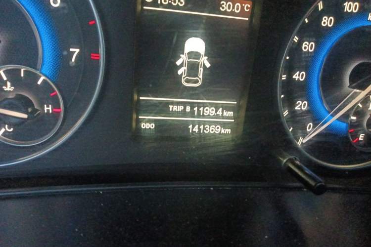 Used Dongfeng Fengon S560 2018 1.8L Manual Comfort 7-Seater Odometer Close Up