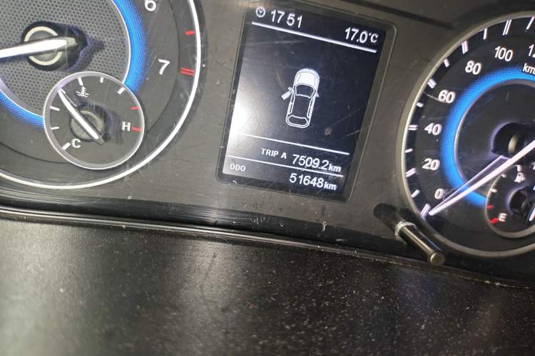 Used Dongfeng Fengon S560 2018 1.8L Manual Comfort 7-Seater Odometer Close Up
