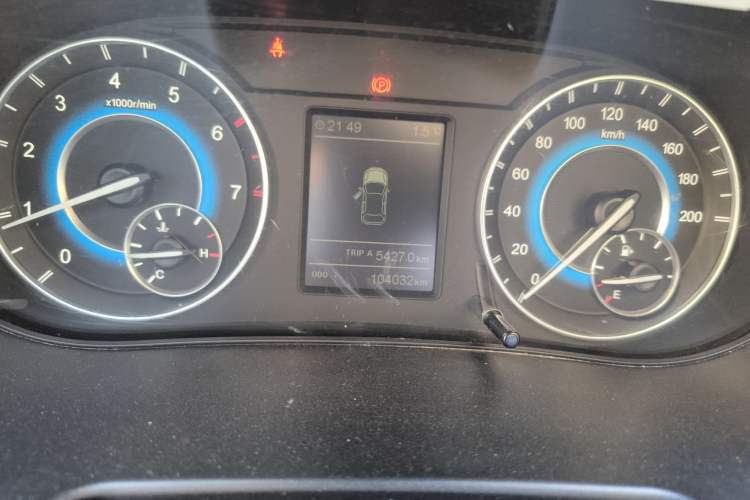 Used Dongfeng Fengon S560 2018 1.8L Manual Urban Model 5 Seats Odometer Close Up