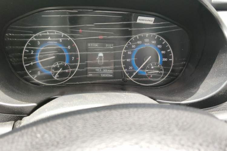 Used Dongfeng Fengon S560 2018 1.8L Manual Comfort 7-Seater Odometer Close Up