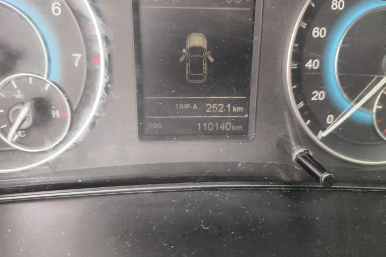 Used Dongfeng Fengon S560 2019 1.8L Manual Urban Model Odometer Close Up