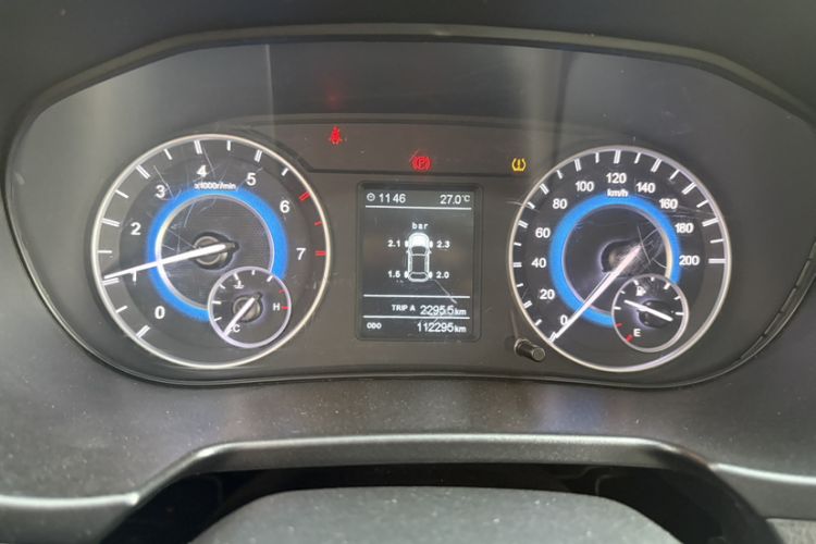Used Dongfeng Fengon S560 2019 1.8L Manual Urban Model Odometer Close Up