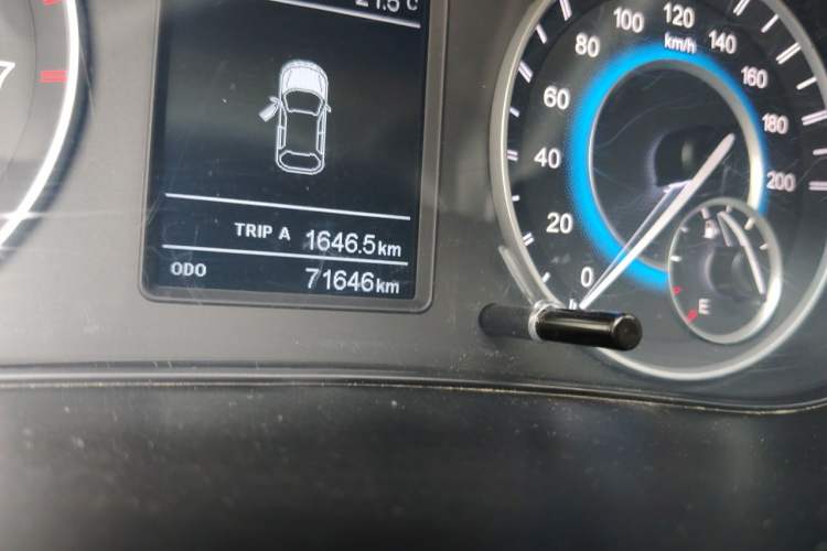 Used Dongfeng Fengon S560 2019 1.8L Manual Urban Model Odometer Close Up
