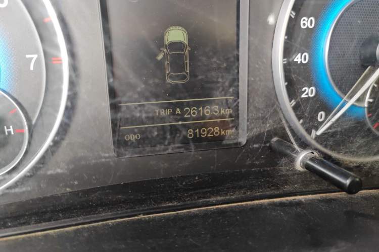 Used Dongfeng Fengon S560 2019 1.8L Manual Urban Model Odometer Close Up