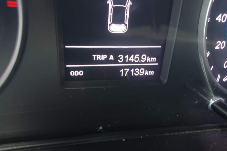 Used Dongfeng Fengon S560 2021 1.5T Manual Urban Model Odometer Close Up