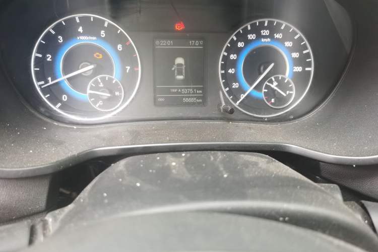 Used Dongfeng Fengon S560 2021 2.0L Manual Urban Version Odometer Close Up