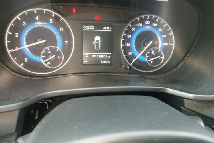 Used Dongfeng Fengon S560 2021 1.5T CVT Elite Version Odometer Close Up