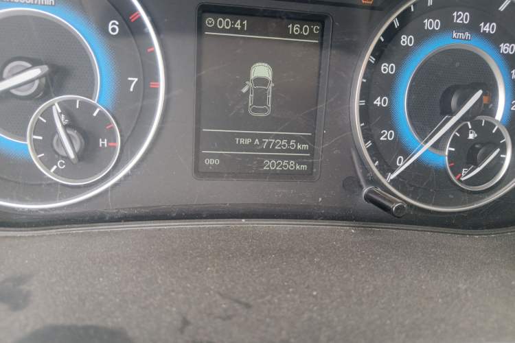 Used Dongfeng Fengon S560 2021 2.0L Manual Urban Version Odometer Close Up