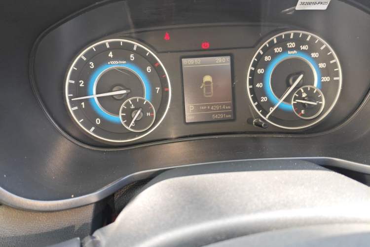 Used Dongfeng Fengon S560 2021 1.5T CVT Elite Version Odometer Close Up