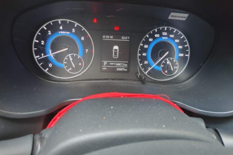 Used Dongfeng Fengon S560 2021 Revised 1.5T CVT Elite Version Odometer Close Up