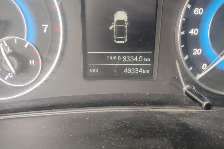 Used Dongfeng Fengon S560 2022 2.0L Manual Urban Version Odometer Close Up
