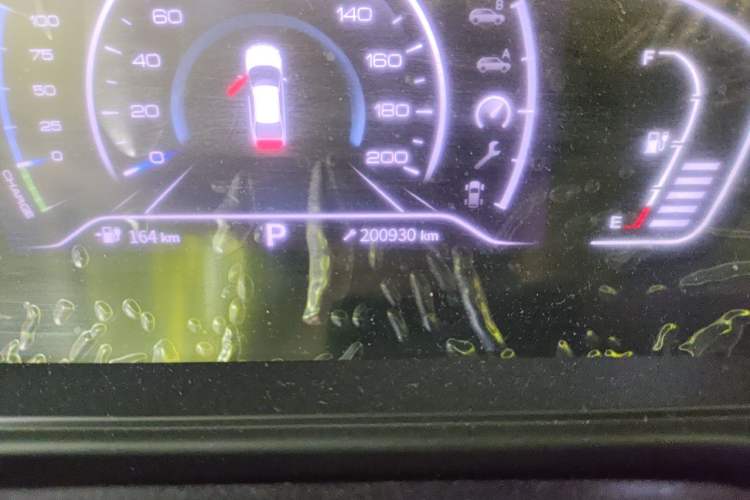 Used Dongfeng Fukang ES500 2019 Revised Version Smart Edition Odometer Close Up