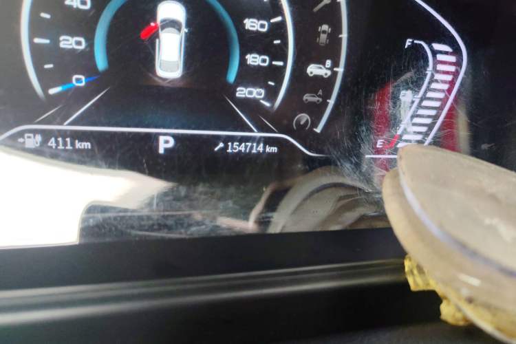 Used Dongfeng Fukang ES500 2021 Standard Edition Odometer Close Up