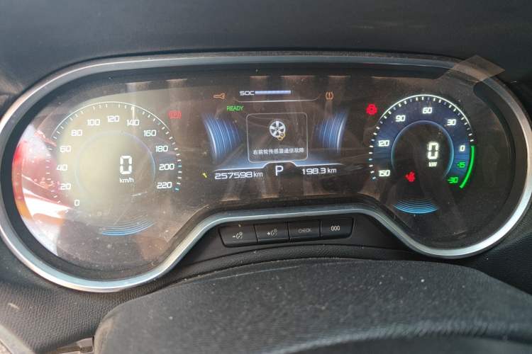 Used Dongfeng Fukang ES600 2022 Smart Drive Edition Odometer Close Up
