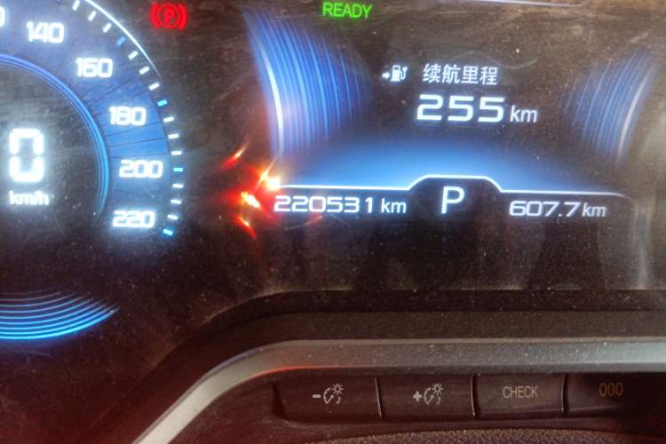 Used Dongfeng Fukang ES600 2022 Smart Drive Edition Odometer Close Up