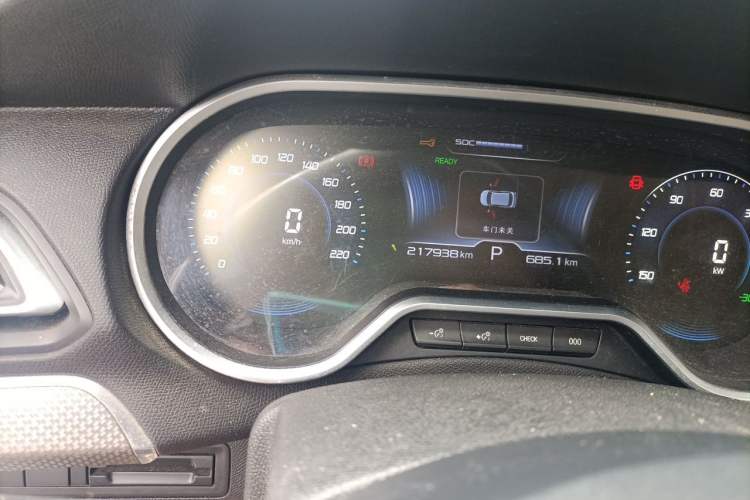 Used Dongfeng Fukang ES600 2022 T3 Custom Edition Odometer Close Up