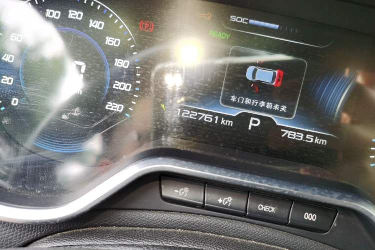Used Dongfeng Fukang ES600 2023 Battery-Swap Version Odometer Close Up