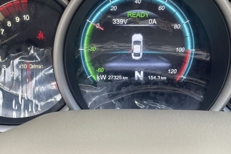 Used Dongfeng Junfeng E11K 2019 Standard Model Odometer Close Up